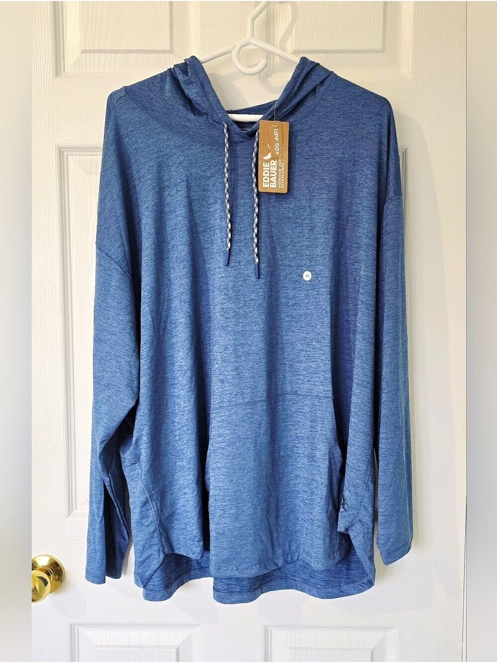 NEW! Eddie Bauer Women's Lightweight Stretch Hooded Pullover Size 2X
